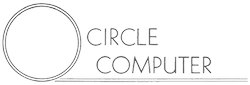 logo circle computer